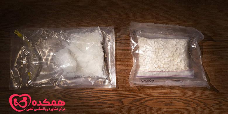 Methamphetamine, amphetamine and cocaine