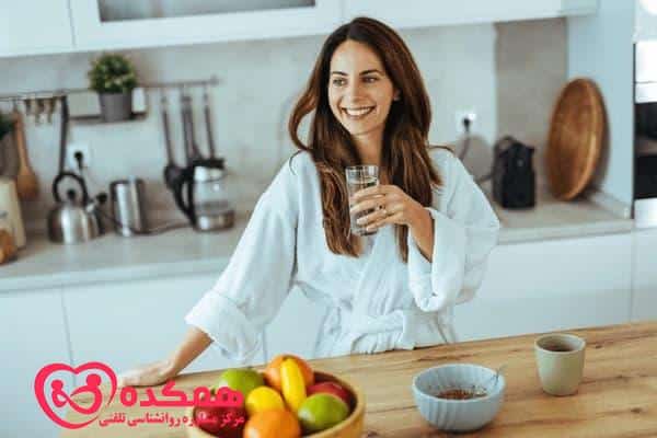 تغذیه سالم و آب کافی برای مبتدیان