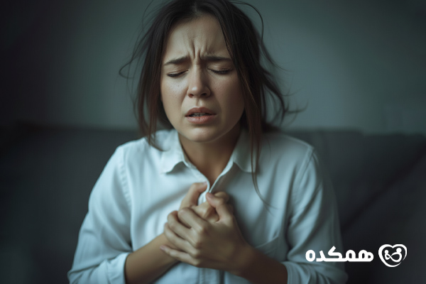 ترسیدن و حمله پانیک شخص