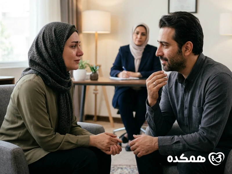 جلسات زوج درمانی - همکده