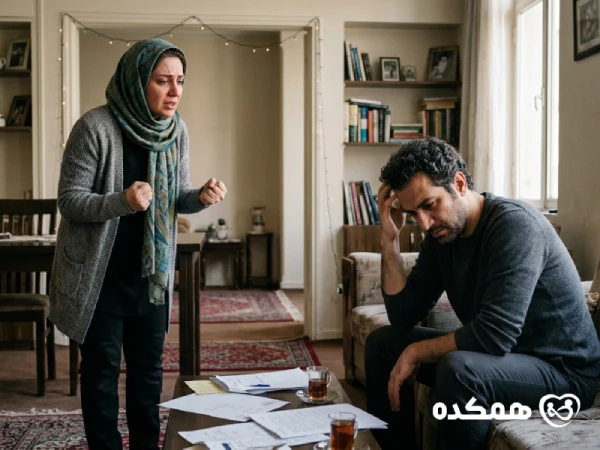 آشکار شدن خیانت - همکده