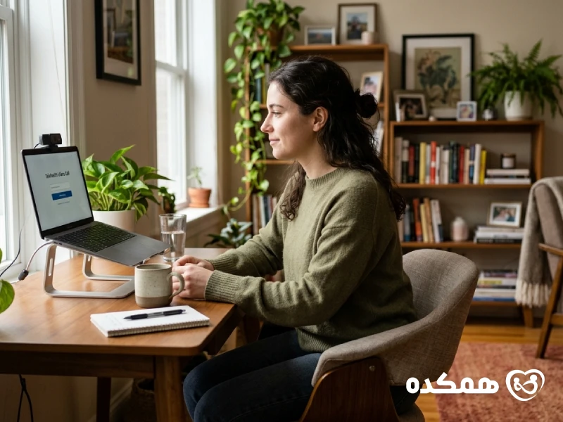 محیط مناسب مشاوره روانشناسی آنلاین - همکده