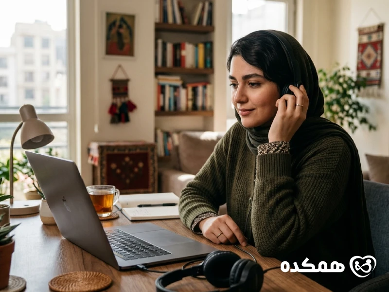 محیط مناسب مشاوره روانشناسی آنلاین - همکده