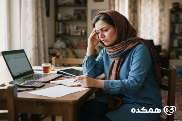 تفاوت استرس طبیعی با اختلال اضطراب - همکده