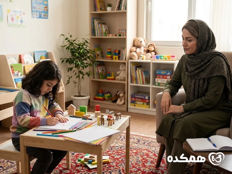 جلسات مشاوره کودک چگونه برگزار می_شود؟ - همکده
